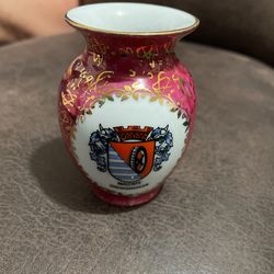 Old World Style Bavarian Bud Vase