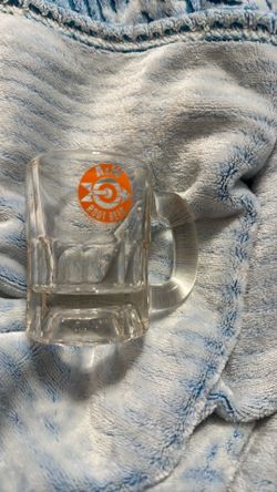 Vintage A&W Root Beer shot glass