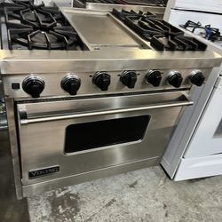 Viking 36” Gas Range Stainless Steel 