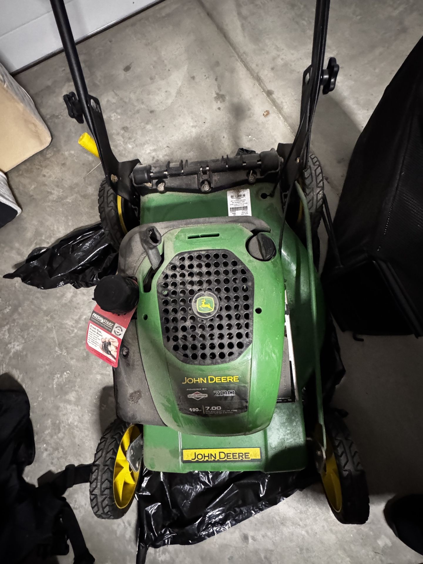 Mower Lawn Gas-John Deere Lawn Mower Gas