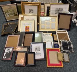 Large Lot of Assorted Picture Frames