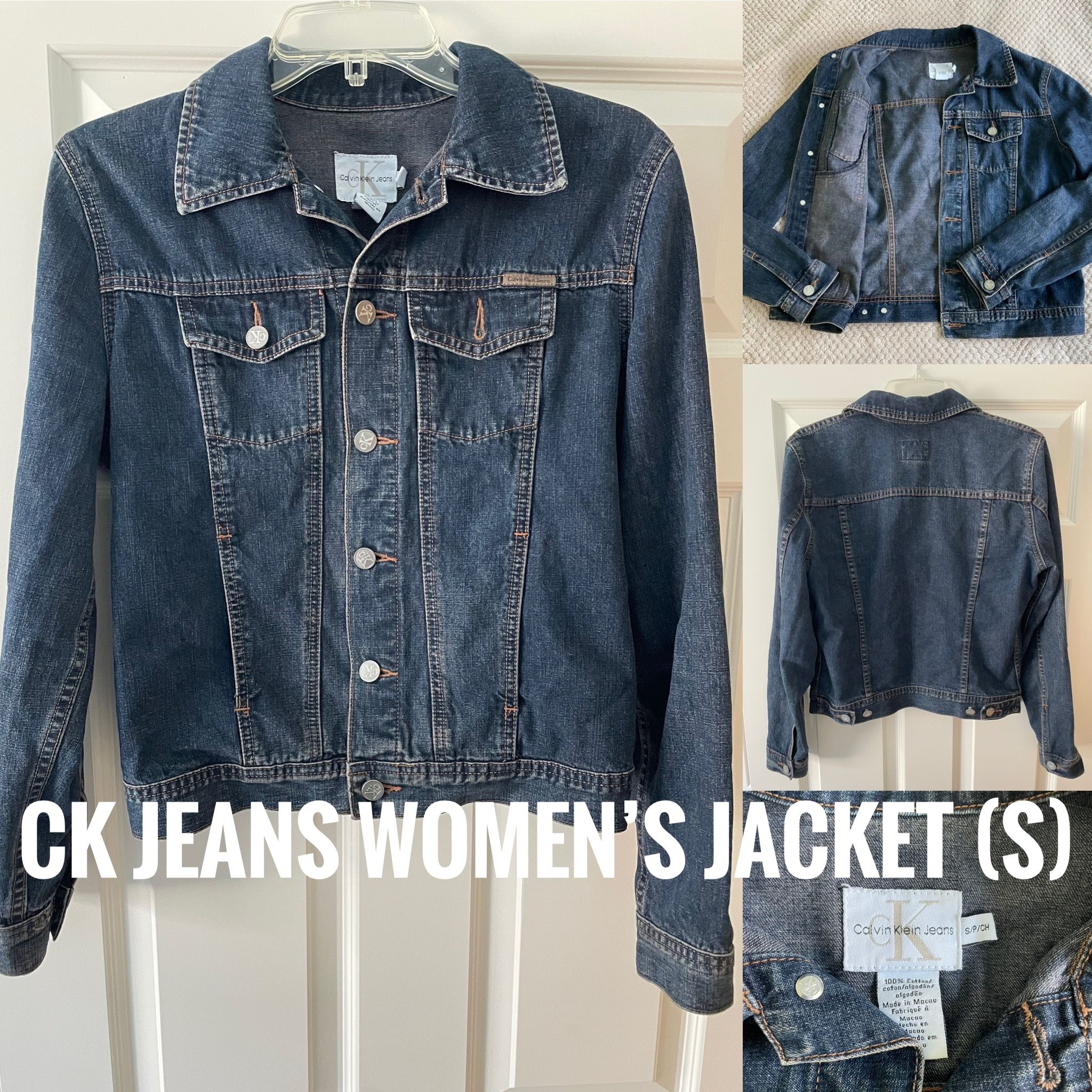 Calvin Klein Jeans Women’s Denim/Jean Jacket (S)