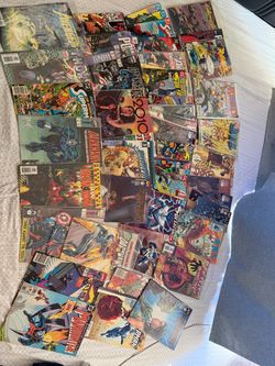 Marvel and DC comic books