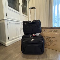 California Pak CEO rolling briefcase