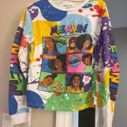 Junior XL On Fire Multicolored Top
