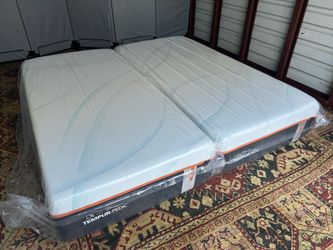New (2) XL Twin or split King Tempurpedic LuxeAdapt Firm cooling mattresses