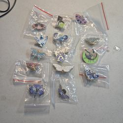  Butterfly Insect Moth Enamel Pin Badge Animal Brooch Jewelry Custom Cartoon Lapel Clothes Backpack 