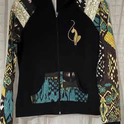 Y2K Baby Phat Sweater with Hoodie Size M