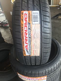 New 225/40/18 New Set