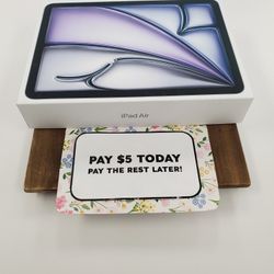 NEW Apple iPad Air 6 - 11 Inch M2 Chip - Tablet - Pay $1 DOWN AVAILABLE - NO CREDIT NEEDED