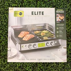 GreenPan Elite XL Smoke-Less Grill & Griddle
