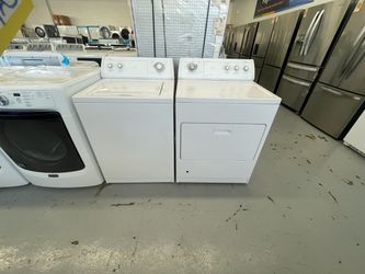 Used Whirlpool Set Washer and Dryer Gas / 3 Months Warranty