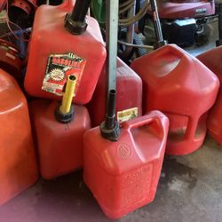 Several Gas Containers Various Sizes & Price