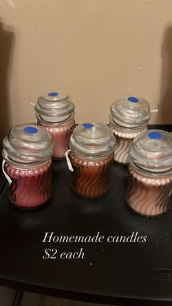 Homemade Candles Small