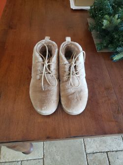 Mens Ugg Neumel Cozy Sheepskin Ankle Boots Size 10