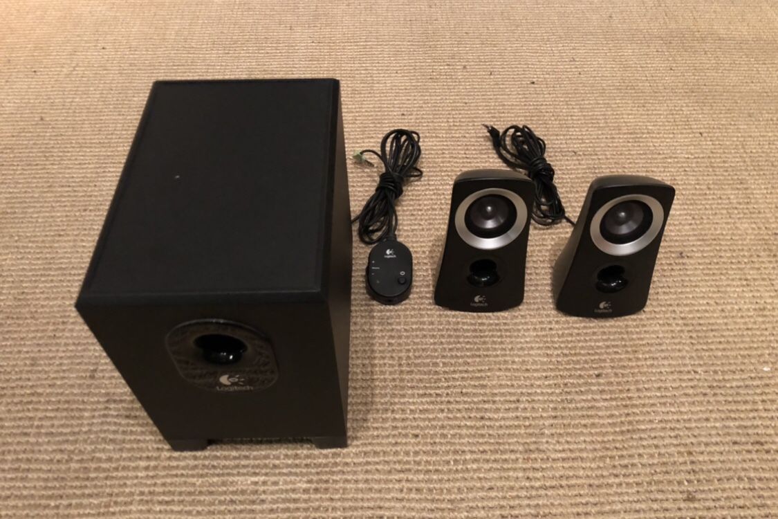 Logitech Speaker & subwoofer system