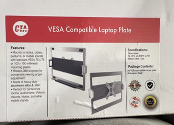 Laptop Plate / Vehicle mounting base with plate