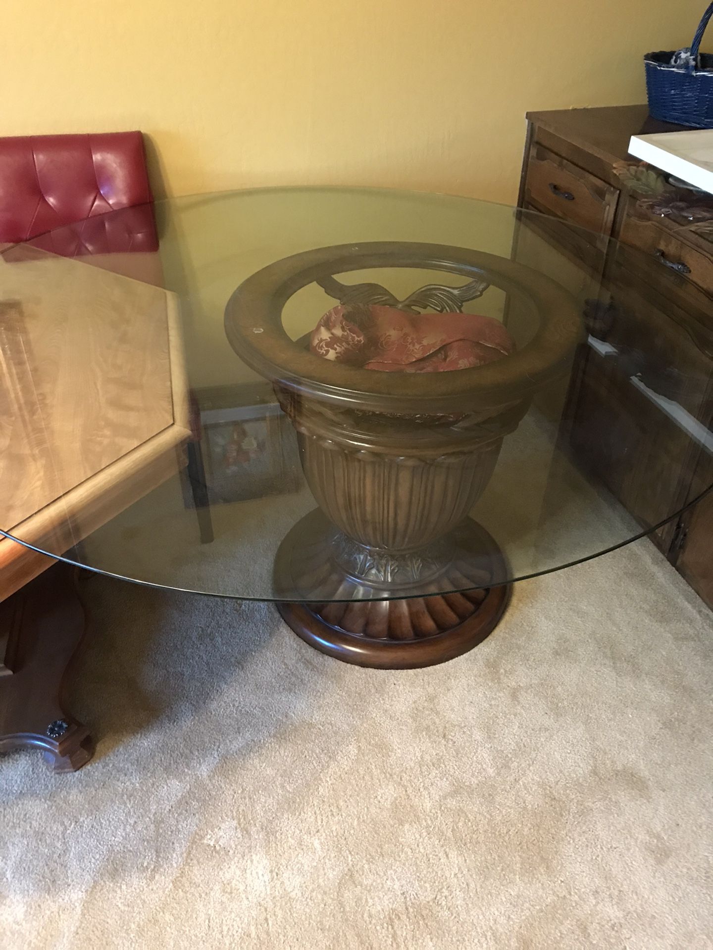 Glass table