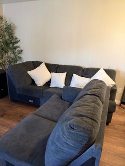 Sectional sofa From Ashley’s Furniture Dark Grey