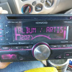 STEREO KENWOOD CD AUX USB CAMBIA DE DIFERENTES COLORES 