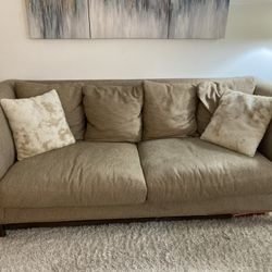 Beige couch
