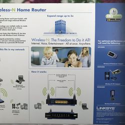 Linksys Wireless - N Home Router