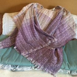 Ladies Shawl Nice Condition 