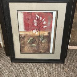 Glass Framed Picture