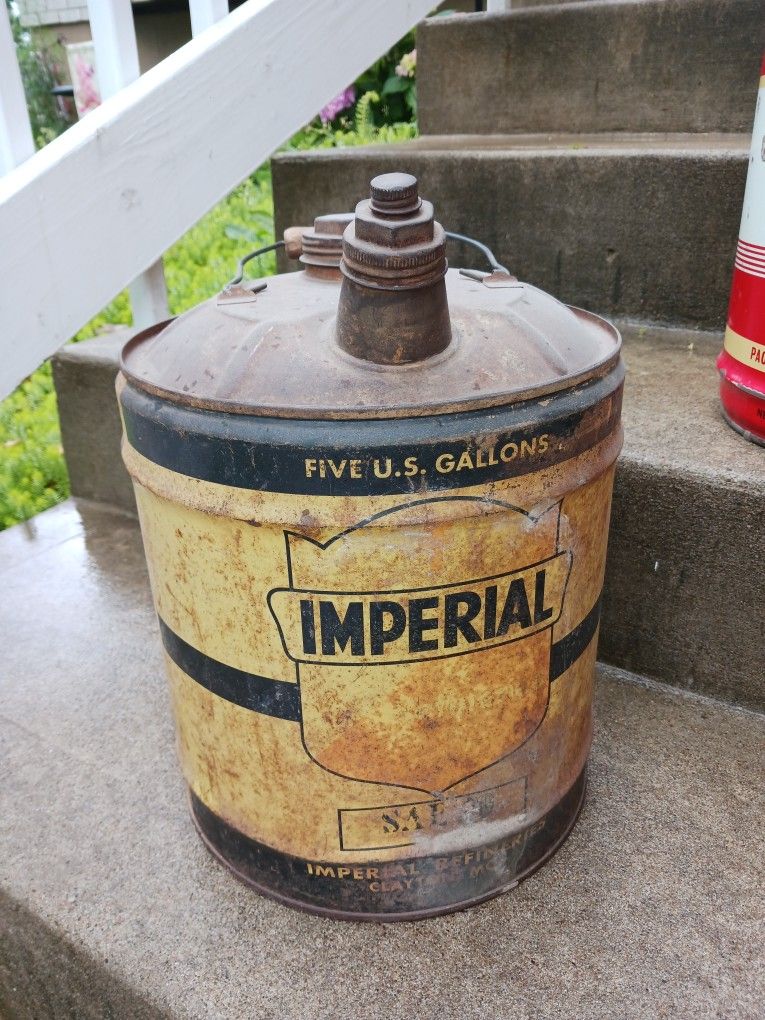 Collectible IMPERIAL gas can