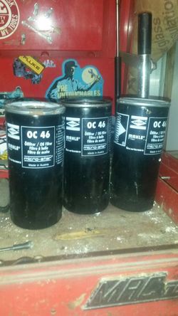 Porsche oil filters for all 3