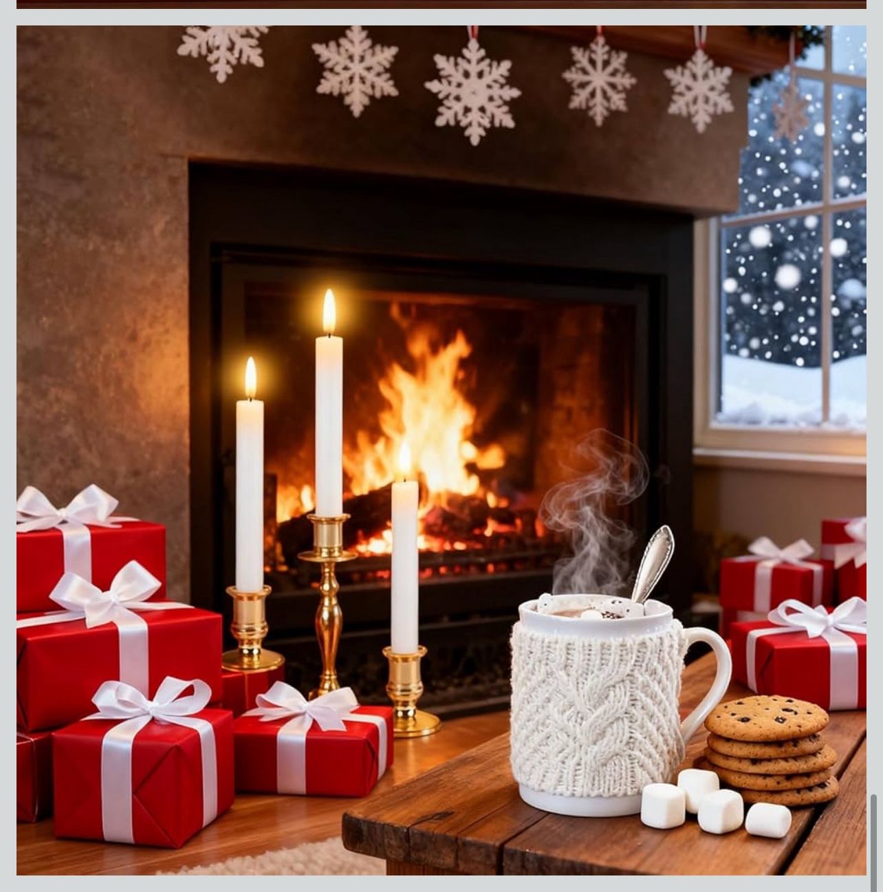 Christmas Window Candles, 6 Pcs Battery Operated Flameless Taper Candles with Remote, Timer, 3D Wick, Holders & Suction Cups for Christmas, Wedding, H