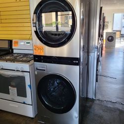 LG Studio WashTower Single Unit Front Load Washer 5.0 Cubic Feet  AND  Gas Dryer 7.4 Cubic Feet
