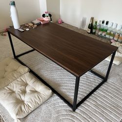 Modern Low Coffee Table / Living Table – 44” x 22” | $35