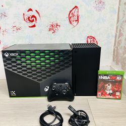 Xbox Series X - 1 TB Bonus 1 Game NBA 2K16 ( Used Very New )