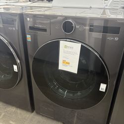 LG 5.0 cu. ft. Mega Capacity Smart Electric All-in-One Washer Dryer Combo 