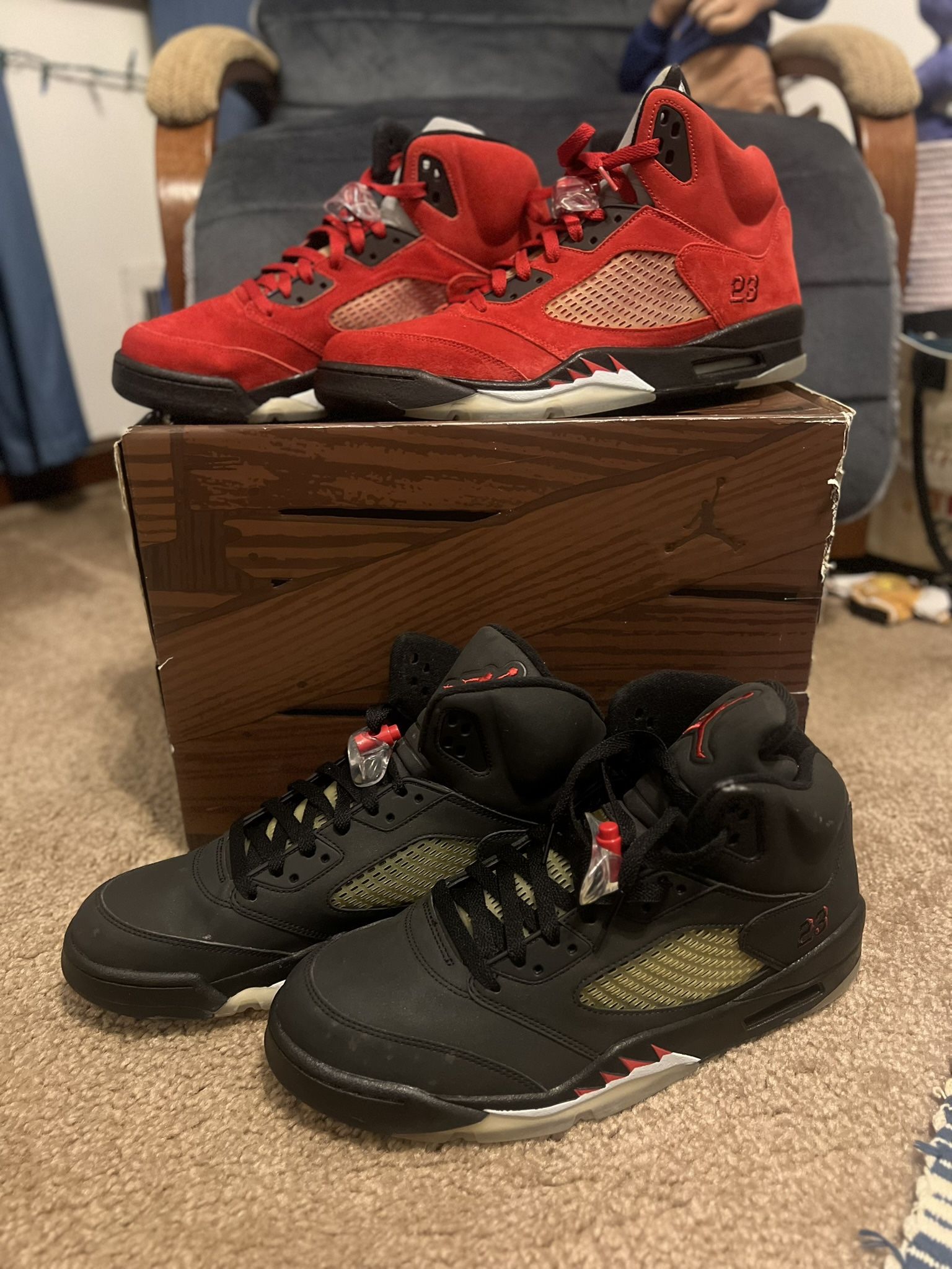 Air Jordan Retro 5 Raging Bull Pack DS (2009) Size 13
