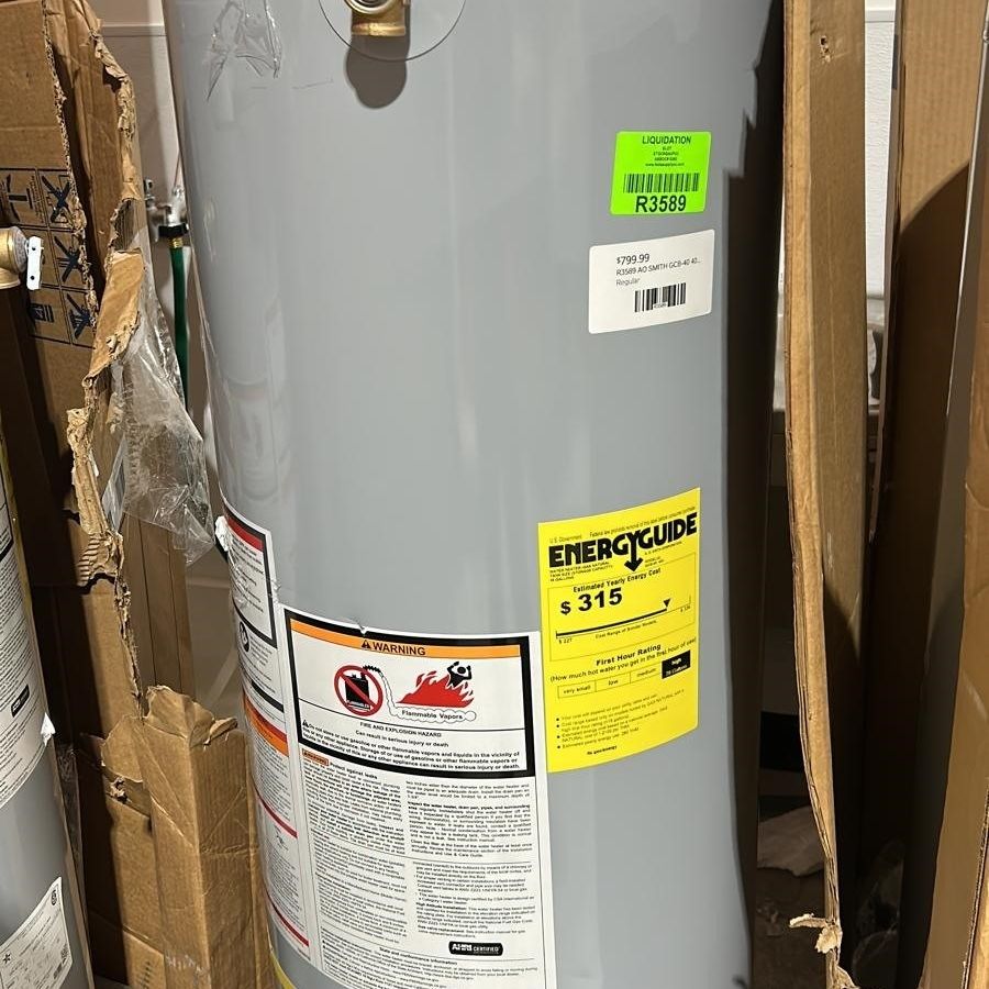 AO SMITH GCB-40 40 Gallon - 40,000 BTU Water Heater 44A for Sale in Dallas,  TX - OfferUp