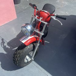 Coleman 200 Mini Bike Trade For E-Bike Or Real Gold Chain 