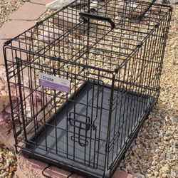 Single Door 22" Long Extra Small Dog Crate Kennel Carrier