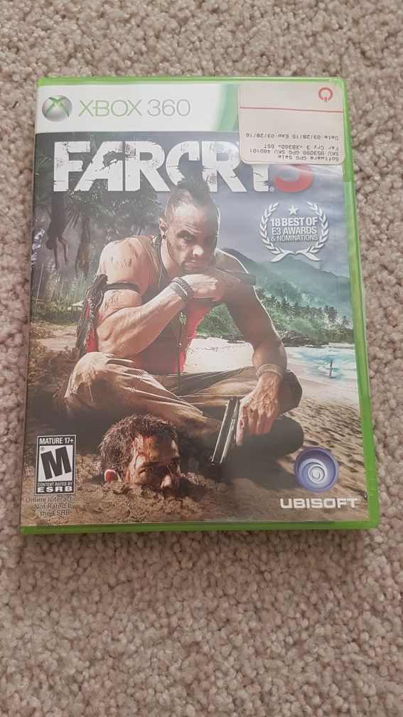Far cry 3 on Xbox 360