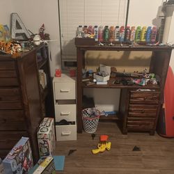 Oak Wood Kids Bedroom Furniture