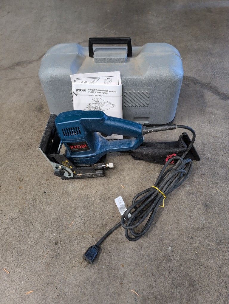 Ryobi JM80 Corded Plate Joiner With Case
