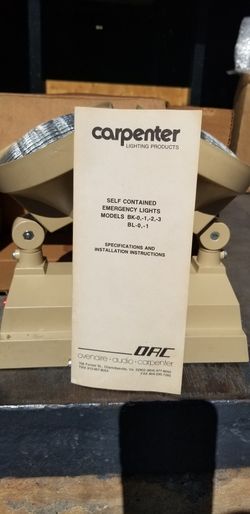 Emergency light Fixture