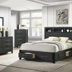 🎄✨ CHRISTMAS HOLIDAY SALE! ✨🎄 Bring home this stunning complete bedroom set for ONLY $998!