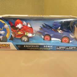 Sonic The Hedgehog Pull Back Racers * Brand New 