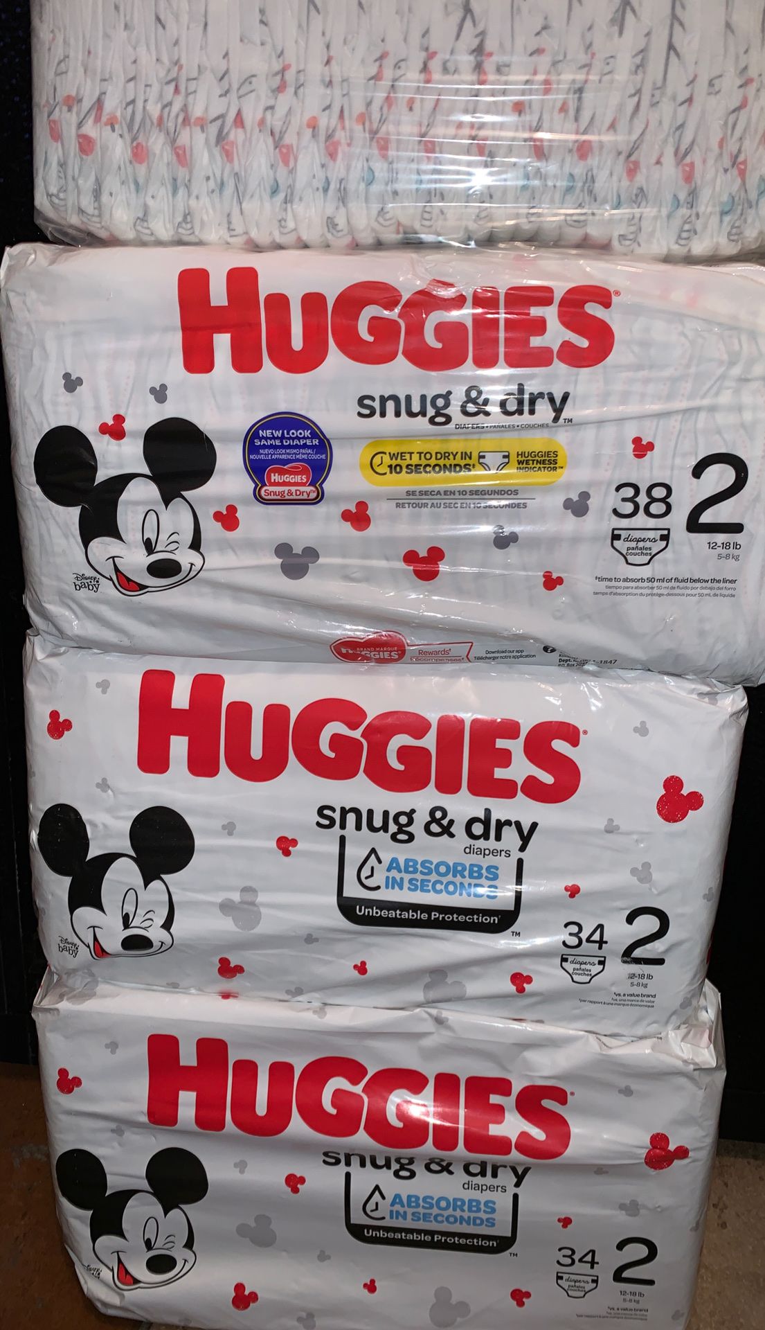 Huggies size 2