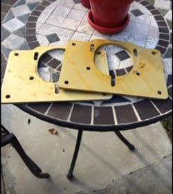 Aluminum 3-Bolt Camber Plates