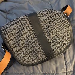 Black coach purse