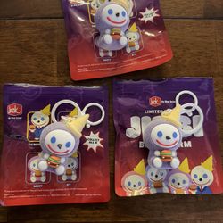 Jack In The Box “Saucy” Keychain 