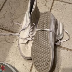 Vans 10 1/2 Size  White
